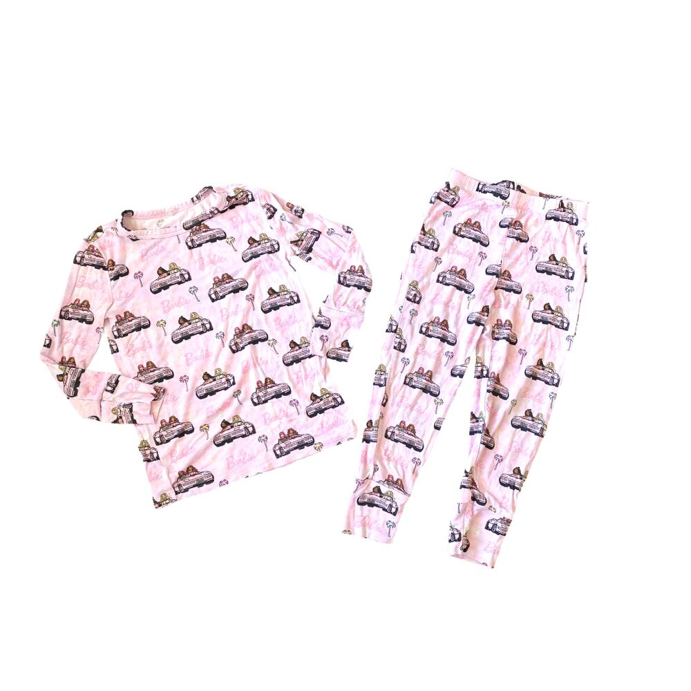 Posh Peanut Barbie Cruisin Two Piece Bamboo Pajamas 3T to 4T